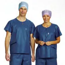 Bluza chirurgiczna niebieska, rozm. S Unisoft