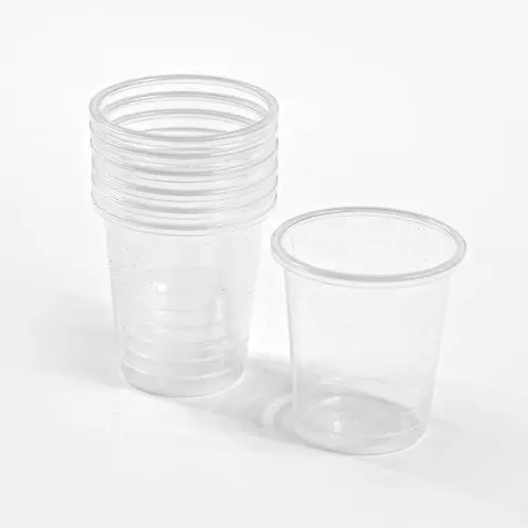 Kieliszek do leków 30 ml transparentny a'75