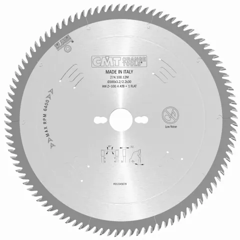 CMT Piły do cięcia poprzecznego Xtreme Line art.274 274.080.10M