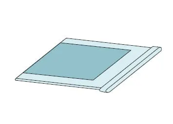 Osłona na stolik Mayo wzmocniona sterylna 79 cm x 145 cm