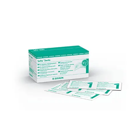 Gazik do dezynfekcji skóry 3 cm x 3,25 cm Softa Swabs a'100