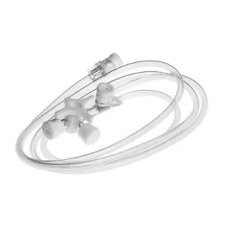 Kranik trójdrożny z przedłużaczem 100 cm biały BD Connecta