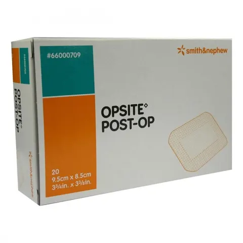 Opatrunek chirurgiczny + pad foliowy 8,5 cm x 9,5 cm Opsite Post-Op