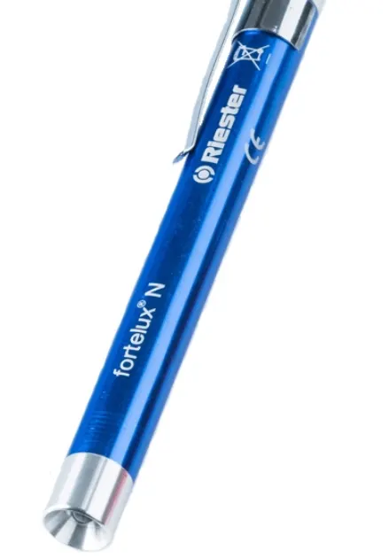 Lampka, latarka diagnostyczna ri-pen LED 3V, kolor niebieski