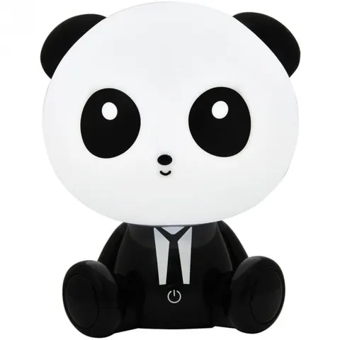 Lampka nocna LED PANDA Czarno-biała 2,5W