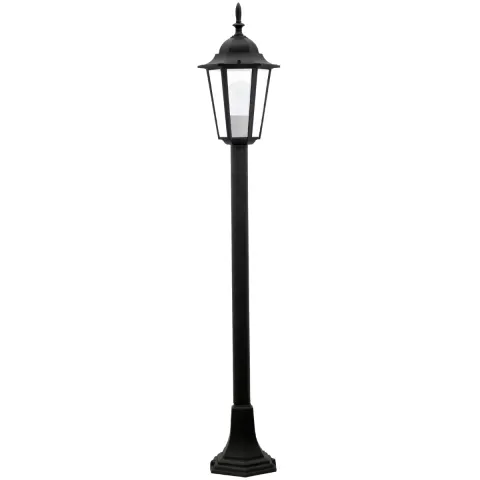 Lampa ogrodowa słupek wysoki LIGURIA 1xE27 96cm IP43 czarny