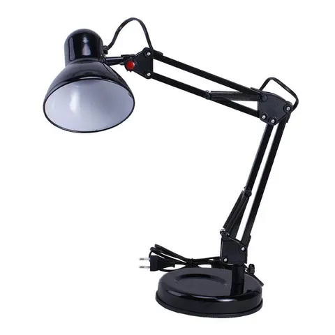 Stabilna Lampka biurkowa szkolna OMEGA E27 stojąca na biurko