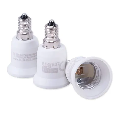 Adapter przejściówka żarówki E14-E27 adapter