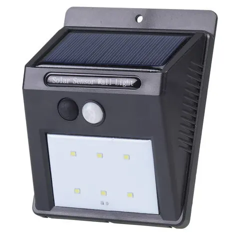 Lampa zewnętrzna ścienna SWL-1 solar-LED-sensor ruchu i zmierzchu