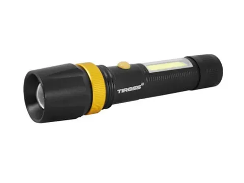 Latarka akumulatorowa 10W 450lm + 3W 250lm TS1886