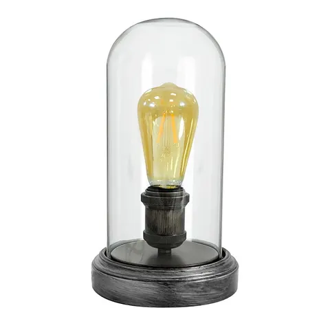Lampa stołowa VARDE Czarna E27