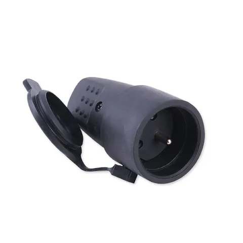 Gniazdo gumowe z klapką GG-01 230V