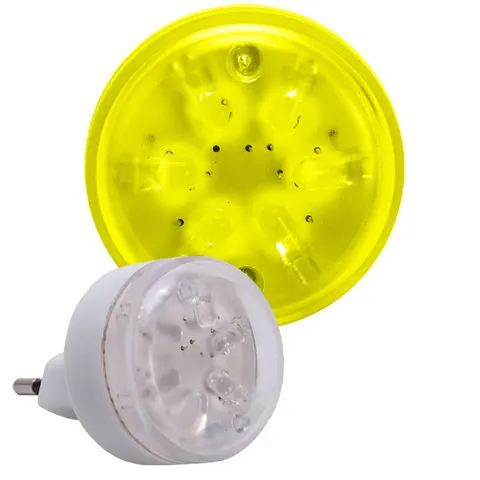 Lampka nocna LED iskierka L-LED-01 do gniazdka