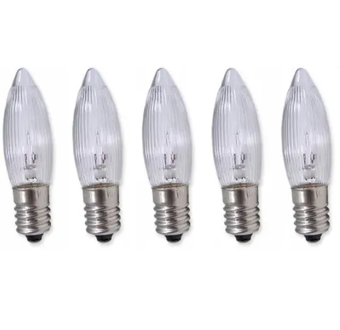 Żarówka choinkowa E10 34V 3W