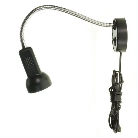 Lampka ścienna L8P nocna sufitowa kinkiet CZARNA
