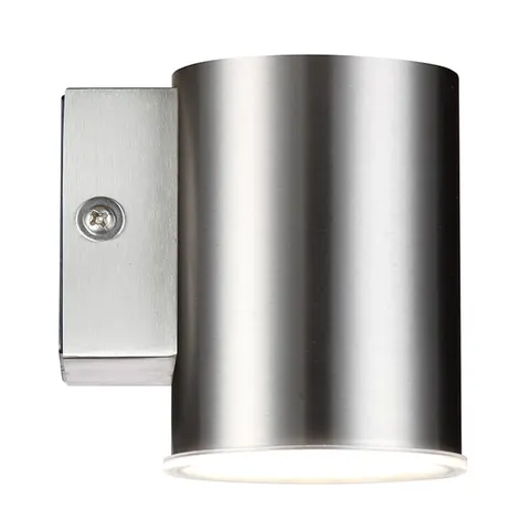 Kinkiet ogrodowy inox LED NIVERO GLM0004DN1SS-30DW prosty Down satynowy