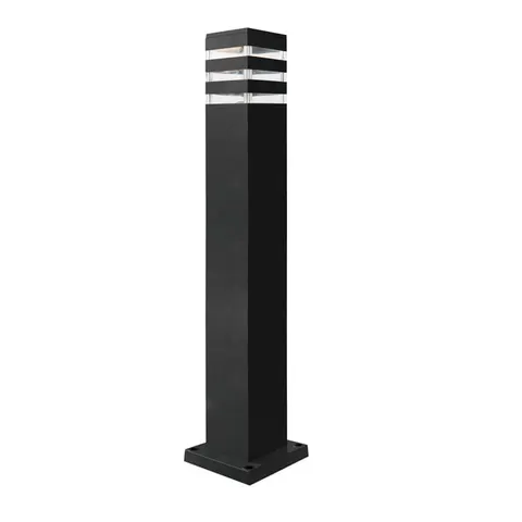 Lampa ogrodowa TEKSAS 74cm grafit 1xE27