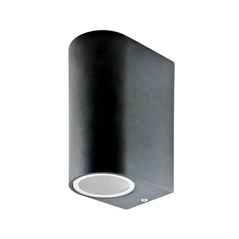 Kinkiet ogrodowy BOSTON czarny SGL37WB-2 2xGU10 góra/dół aluminiowy