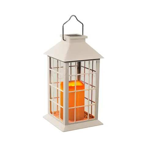 Lampka solarna Led LATARENKA Biała 27cm SOLARNA