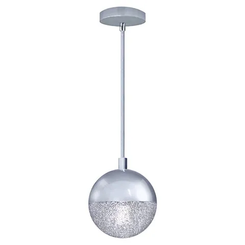 Lampa wisząca AMARILLO-1 srebrna G9