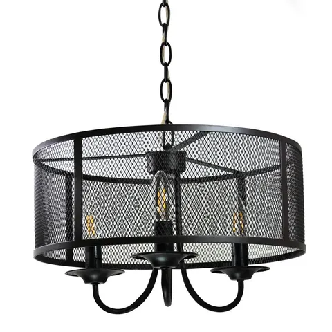 Lampa wisząca SOHO-3 okrągła E14x3