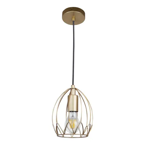 Lampa wisząca TARENT 1xE27 gold