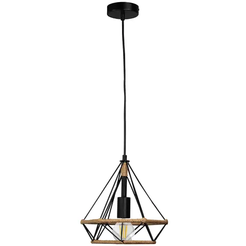 Lampa wisząca BROXTON Rope 1xE27