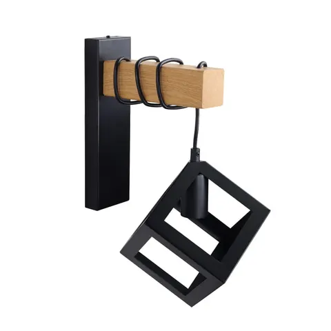 Kinkiet SWEDEN Wood 1xE27