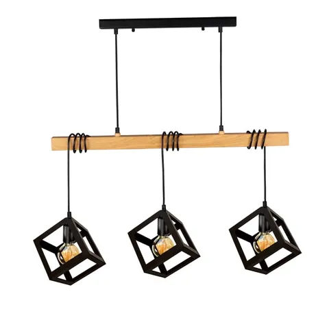 Lampa wisząca SWEDEN Wood 3xE27