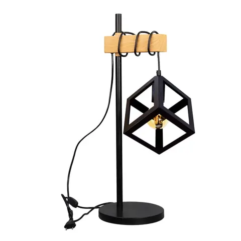 Lampa stołowa SWEDEN Wood 1xE27