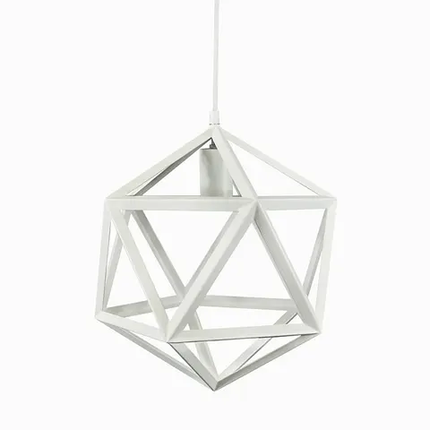 Lampa wisząca DENMARK Biała E27
