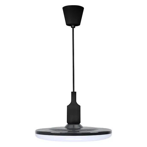Oprawka z żarówką LED 10W KIKI Czarna E27