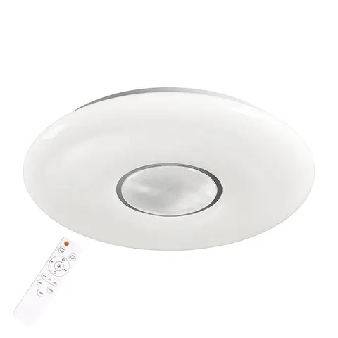 Plafon LED okrągły LYRA 50 z pilotem ściemnialny biały 72W 51cm 4320lm 3000-6500K IP20 Goldlux