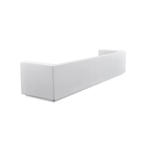 Oprawa gipsowa ścienna MW-8203 CEGLA Duża biała E14x2