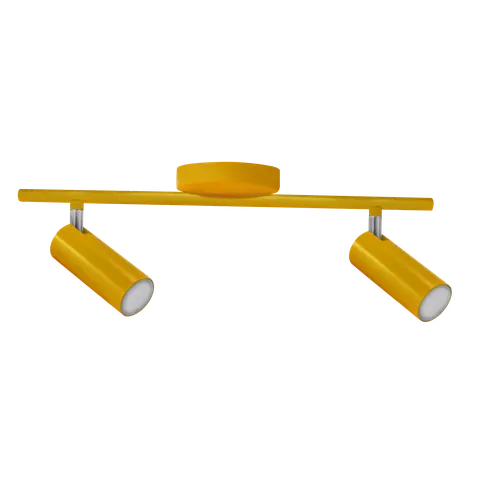 Listwa ruchoma ścienno-sufitowa LED GAVI-2 Żółta 9W