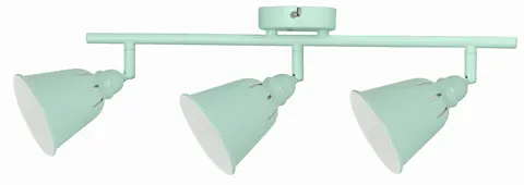 Listwa ruchoma ścienno-sufitowa FIONA-3 Mięta E14x3
