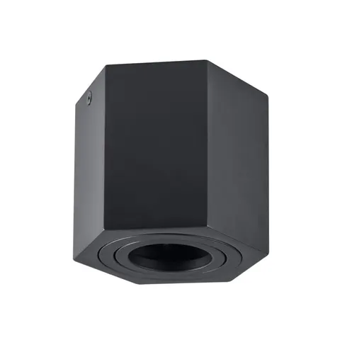 Oprawa natynkowa HEXAGON czarna 1xGU10
