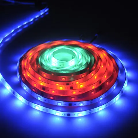 Zestaw: pasek LED MAGIC RGB 5m, 12W, IP65, pilot, kontroler, zasilacz