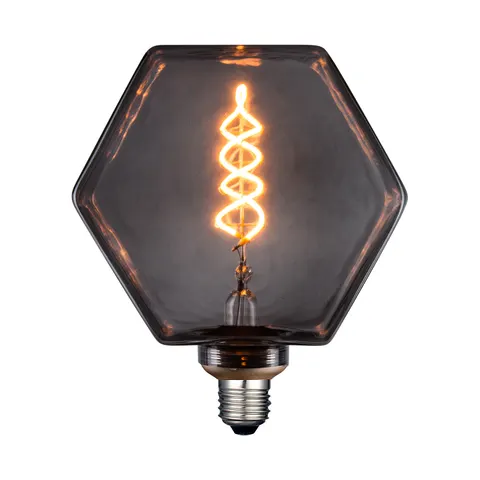 Żarówka DecoVintage Led Filament LB160 4W E27 50lm Extra WW Smoke