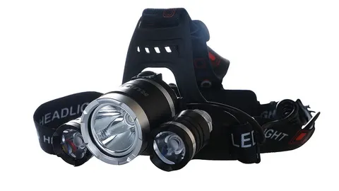 Latarka czołowa 3 x LED T6 CREE HL-9018 lampka czołówka mocna