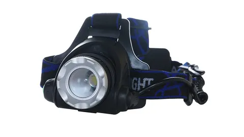 Latarka czołowa LED HL-9019 Lampka czołówka ZOOM