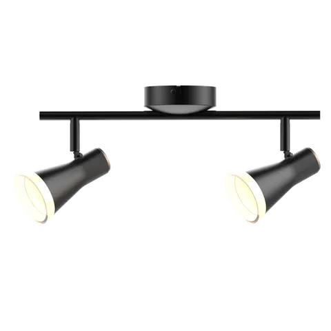 Lampa ścienno-sufitowa ruchoma LED BERG 2 Czarna