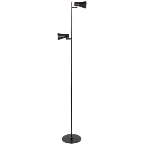 Lampa podłogowa LED BERG Czarna 3000k