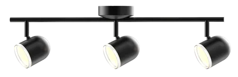 Lampa ścienno-sufitowa ruchoma LED RAWI 3 Czarna