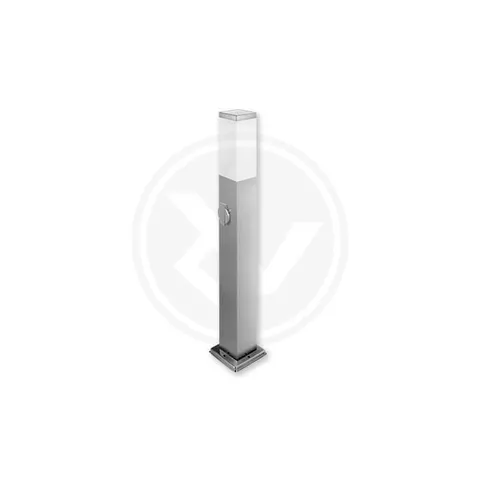 Lampa LED ogrodowa E27 Havana gniazdo 65cm srebrna