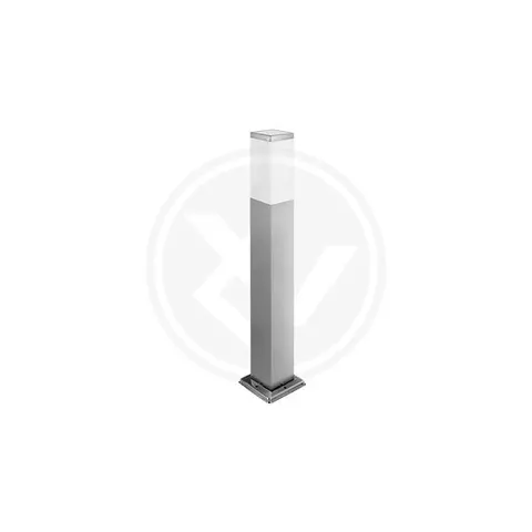 Lampa LED ogrodowa E27 Havana stojąca 65cm srebrna