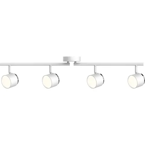 Lampa ścienno-sufitowa ruchoma LED KUBIK 4 Biała