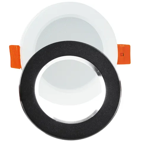 Oprawa podtynkowa LED 4,8W ZOE 4000k czarna