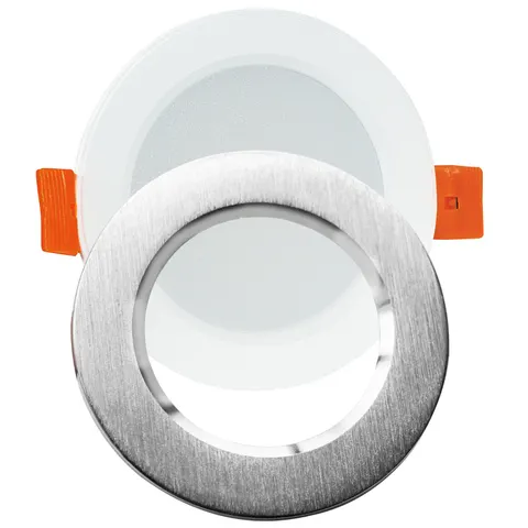 Oprawa podtynkowa LED 4,8W ZOE 4000k srebrna