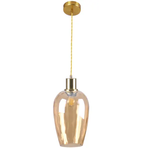 Lampa wisząca LAGRI Amber E27